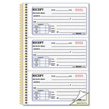 Money Receipt Book, 5 X 2 3-4, Two-part Carbonless, 225 Sets-book