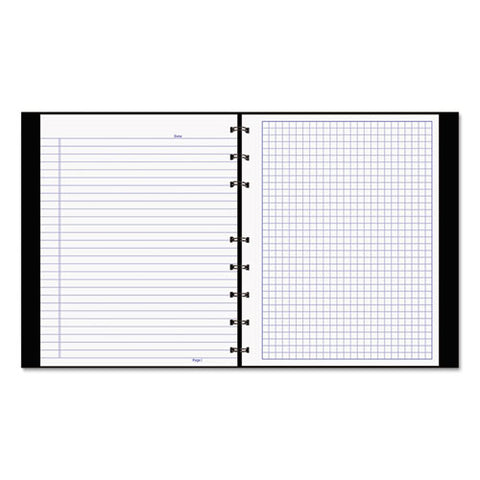 Notepro Quad Notebook, Narrow-quadrille Rule, 9.25 X 7.25, White, 96 Sheets