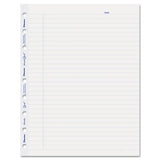 Miraclebind Ruled Paper Refill Sheets, 9-1-4 X 7-1-4, White, 50 Sheets-pack