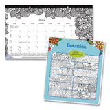 Doodleplan Desk Calendar With Coloring Pages, 17.75 X 10.88, 2022