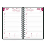 Duraflex Daily Planner, 8 X 5, Black, 2022