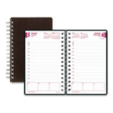 Duraflex Daily Planner, 8 X 5, Black, 2022