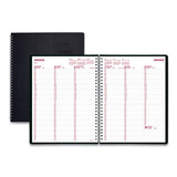 Duraflex Weekly Planner, 11 X 8.5, Black, 2021