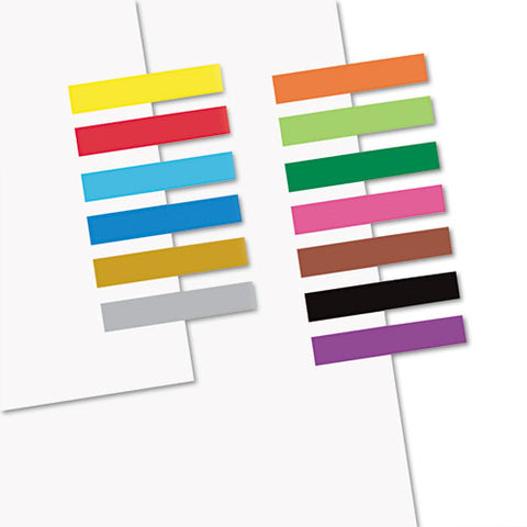 Removable-reusable Page Flags, 13 Assorted Colors, 240 Flags-pack