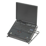 Onyx Mesh Laptop Stand, 12.25" X 12.25" X 2", Black