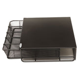 One Drawer Hospitality Organizer, 5 Compartments, 12 1-2 X 11 1-4 X 3 1-4, Bk