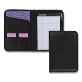 Professional Padfolio, 3-4w X 9 1-4h, Open Style, Black