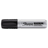 Magnum Permanent Marker, Broad Chisel Tip, Black, Dozen