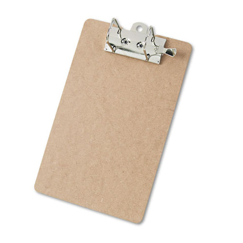 Recycled Hardboard Archboard Clipboard, 2" Clip Cap, 8 1-2 X 12 Sheets, Brown