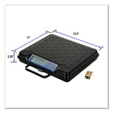 Portable Electronic Utility Bench Scale, 100lb Capacity, 12 X 10 Platform