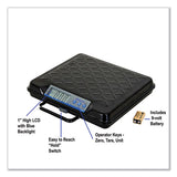 Portable Electronic Utility Bench Scale, 100lb Capacity, 12 X 10 Platform