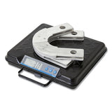 Portable Electronic Utility Bench Scale, 250lb Capacity, 12 X 10 Platform