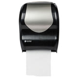 Tear-n-dry Touchless Roll Towel Dispenser, 16.75 X 10 X 12.5, Black-silver