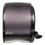 Element Lever Roll Towel Dispenser, Classic, 12.5 X 8.5 X 12.75, Black Pearl