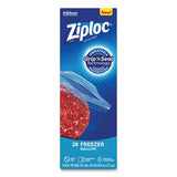 Zipper Freezer Bags, 1 Gal, 2.7 Mil, 9.6" X 12.1", Clear, 28-box, 9 Boxes-carton