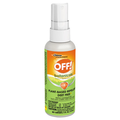 Botanicals Insect Repellent, 4 Oz Bottle, 8-carton