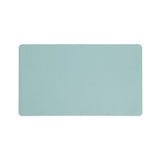 Vegan Leather Desk Pads, 23.6" X 13.7", Light Blue