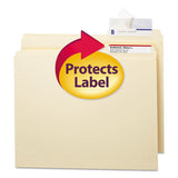 Seal And View File Folder Label Protector, Clear Laminate, 3-1-2x1-11-16, 100-pack