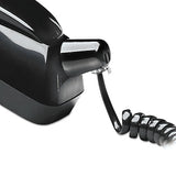 Twisstop Detangler With Coiled, 25-foot Phone Cord, Black