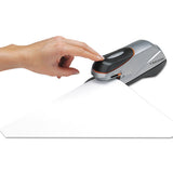 Optima Grip Electric Stapler, 20-sheet Capacity, Black-silver