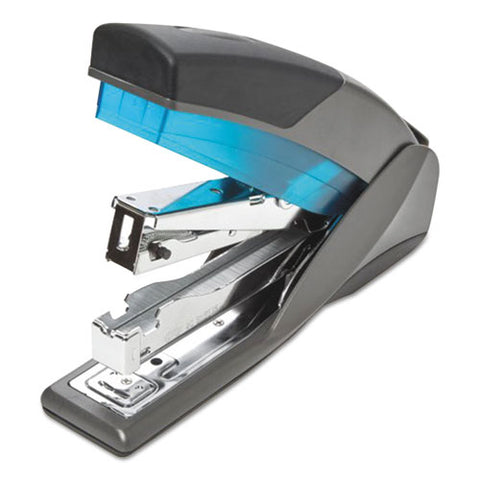 Optima 25 Reduced Effort Stapler, 25-sheet Capacity, Slate Gray-blue