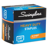 S.f. 39 Heavy-duty Staples, 0.38" Leg, 0.5" Crown, Steel, 5,000-box