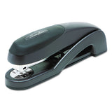 Optima Full Strip Desk Stapler, 25-sheet Capacity, Graphite Black