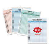 Hipaa Labels, Patient Sign-in, 8.5 X 11, Blue, 23-sheet, 125 Sheets-pack