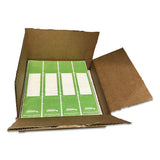 File Pocket Handles, 9.63 X 2, Green-white,  4-sheet, 12 Sheets-pack