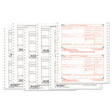 W-2 Tax Forms, 6-part Carbonless, 5 1-2 X 8 1-2, 24 W-2s And 1 W-3