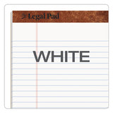 "the Legal Pad" Ruled Pads, Wide-legal Rule, 8.5 X 11.75, White, 50 Sheets, Dozen