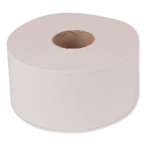 Advanced Jumbo Bath Tissue, Septic Safe, 1-ply, White, 3.48" X 1200 Ft ,12 Rolls-carton