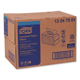 Industrial Paper Wiper, 4-ply, 12.8 X 16.5, Blue, 180-carton