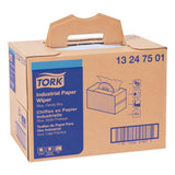 Industrial Paper Wiper, 4-ply, 12.8 X 16.5, Blue, 180-carton