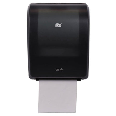 Electronic Hand Towel Roll Dispenser, 8" Roll, 12.32 X 9.32 X 15.95, Black