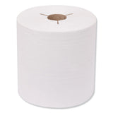 Premium Hand Towel Roll, Notched, 8 X 10, White, 600 Ft, 720 Sheets-roll, 6 Rolls-carton