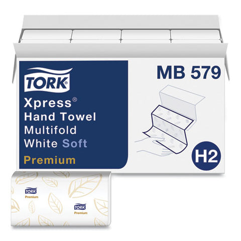 Premium Soft Xpress 3-panel Multifold Hand Towels, 9.13 X 9.5, 135-packs, 16 Packs-carton