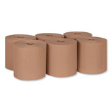 Hardwound Roll Towel, 7.88" X 1000 Ft, Natural, 6 Rolls-carton