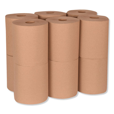 Universal Hardwound Roll Towel, 7.88" X 600 Ft, Natural, 12-carton