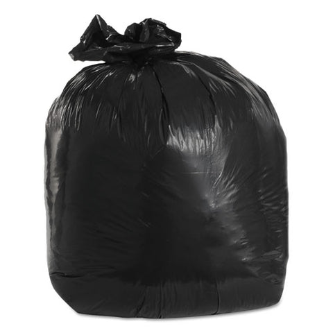 Low-density Can Liners, 20 Gal, 1.5 Mil, 30" X 36", Black, 100-carton