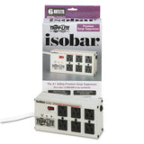 Isobar Surge Protector, 6 Outlets, 6 Ft Cord, 3330 Joules, Metal Housing