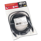 Cat5e 350mhz Molded Patch Cable, Rj45 (m-m), 25 Ft., Black