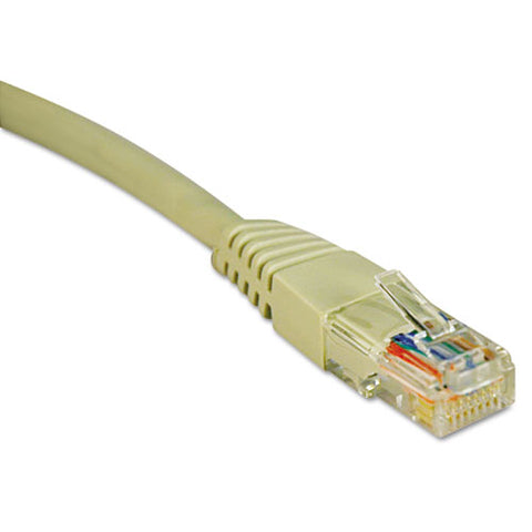 Cat5e 350mhz Molded Patch Cable, Rj45 (m-m), 25 Ft., Gray