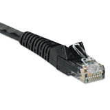 Cat6 Gigabit Snagless Molded Patch Cable, Rj45 (m-m), 14 Ft., Black