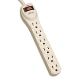 Waber-by-tripp Lite Industrial Power Strip, 6 Outlets, 4 Ft Cord