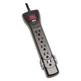 Protect It! Surge Protector, 7 Outlets, 7 Ft Cord, 2160 Joules, Black