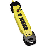 Power It! Safety Power Strip, 6 Outlets, 9 Ft Cord And Clip, Gfci Plug