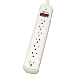 Protect It! Surge Protector, 7 Outlets, 25 Ft Cord, 1080 Joules, Light Gray