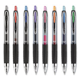 Signo 207 Retractable Gel Pen Value Pack, 0.7 Mm, Black Ink, Translucent Black Barrel, 36-box