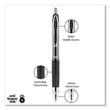 Signo 207 Retractable Gel Pen Value Pack, 0.7 Mm, Black Ink, Translucent Black Barrel, 36-box